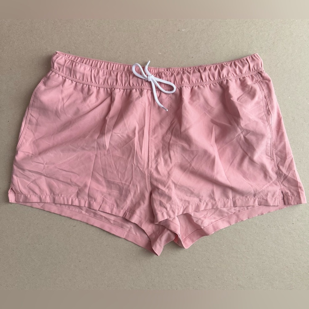 ASOS men’s pink swim trunks shorts